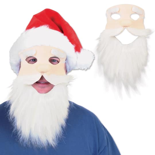 Beistle Santa Masks, 2ct.